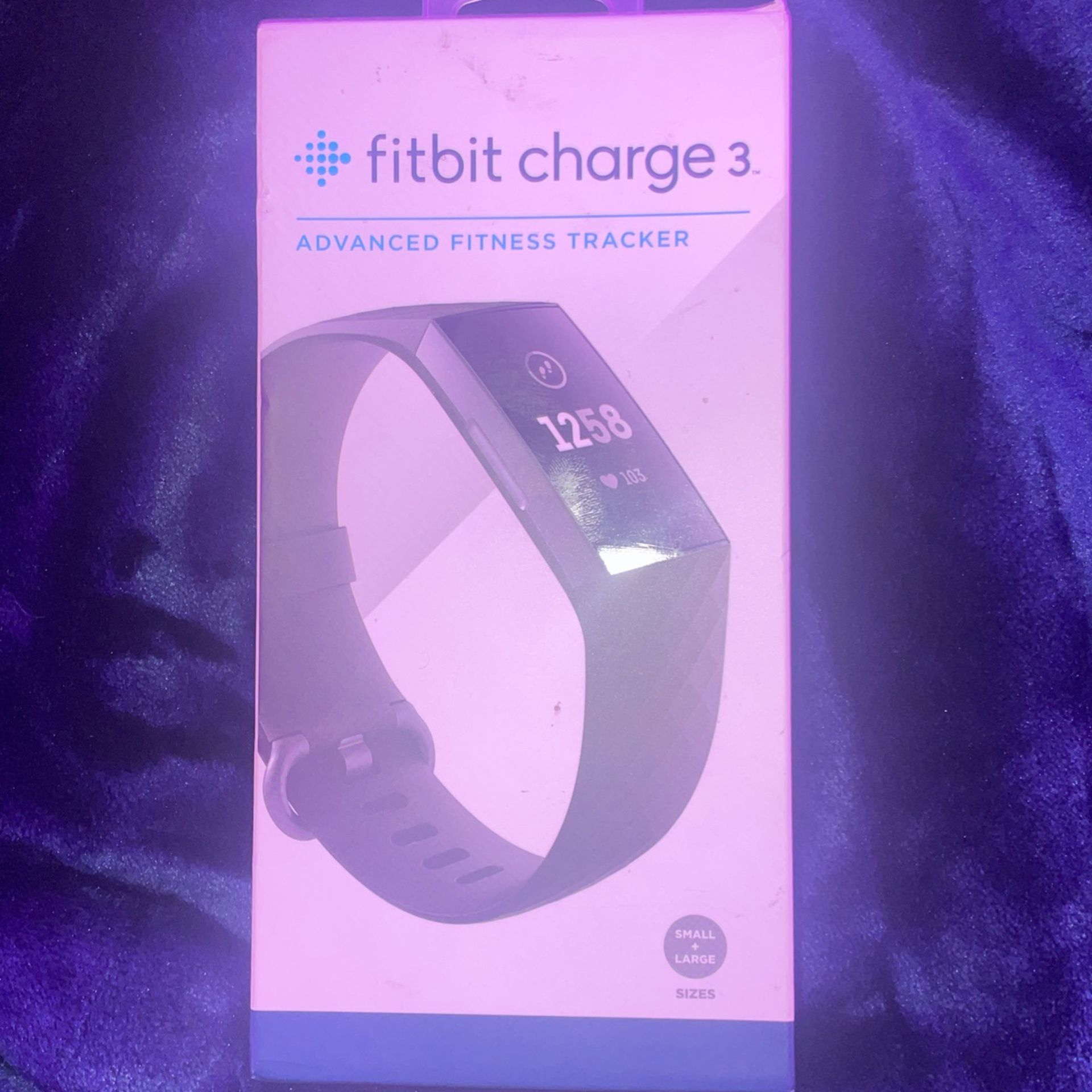 (unopened )fitbit charge 3 advanced fitness tracker
