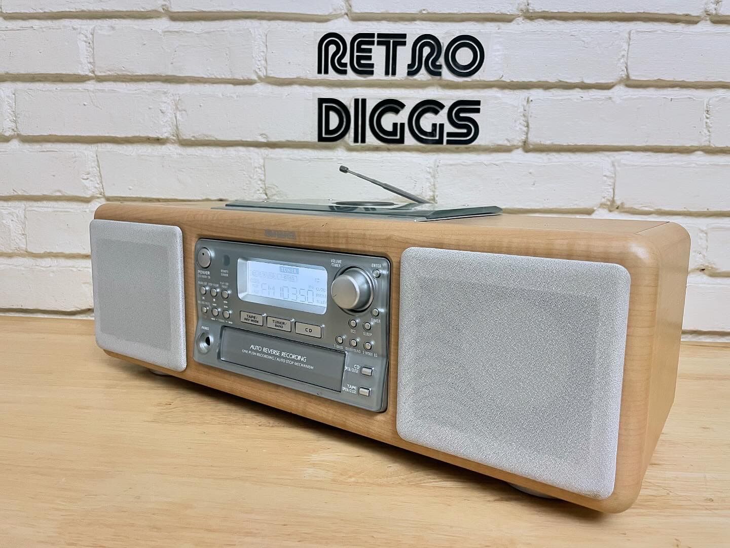 Rare Aiwa CSD-NS1U CD/Cassette/Stereo Boombox (serviced) for