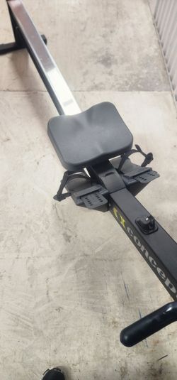 Black Concept2 Rower