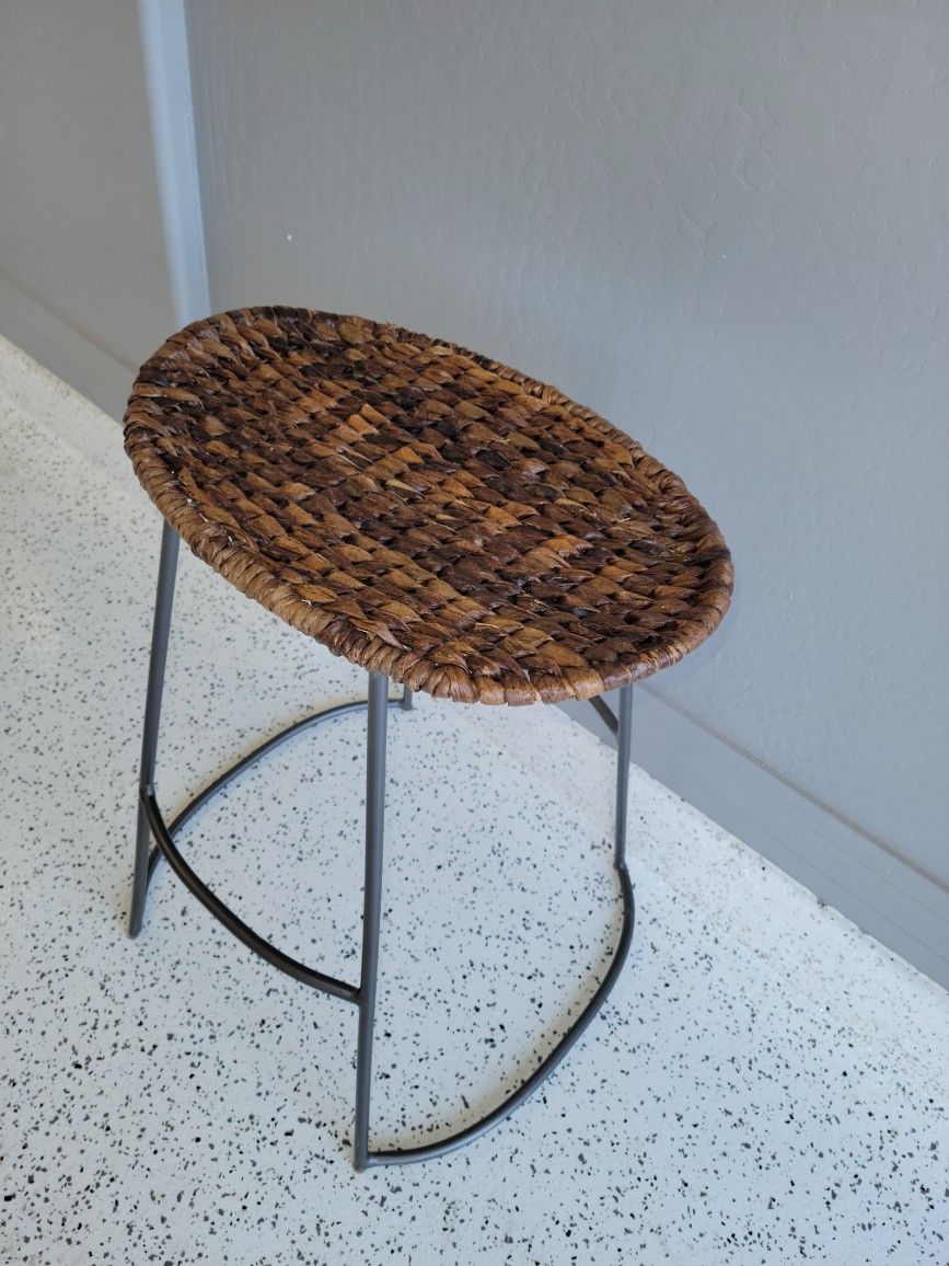 4 Bar Stools For Sale BirdRock Home Industrial Seagrass Counter