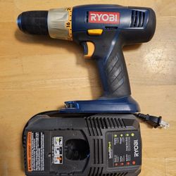 Ryobi Drill And Charger