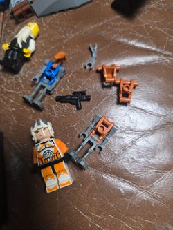 Lego pieces some starwars
