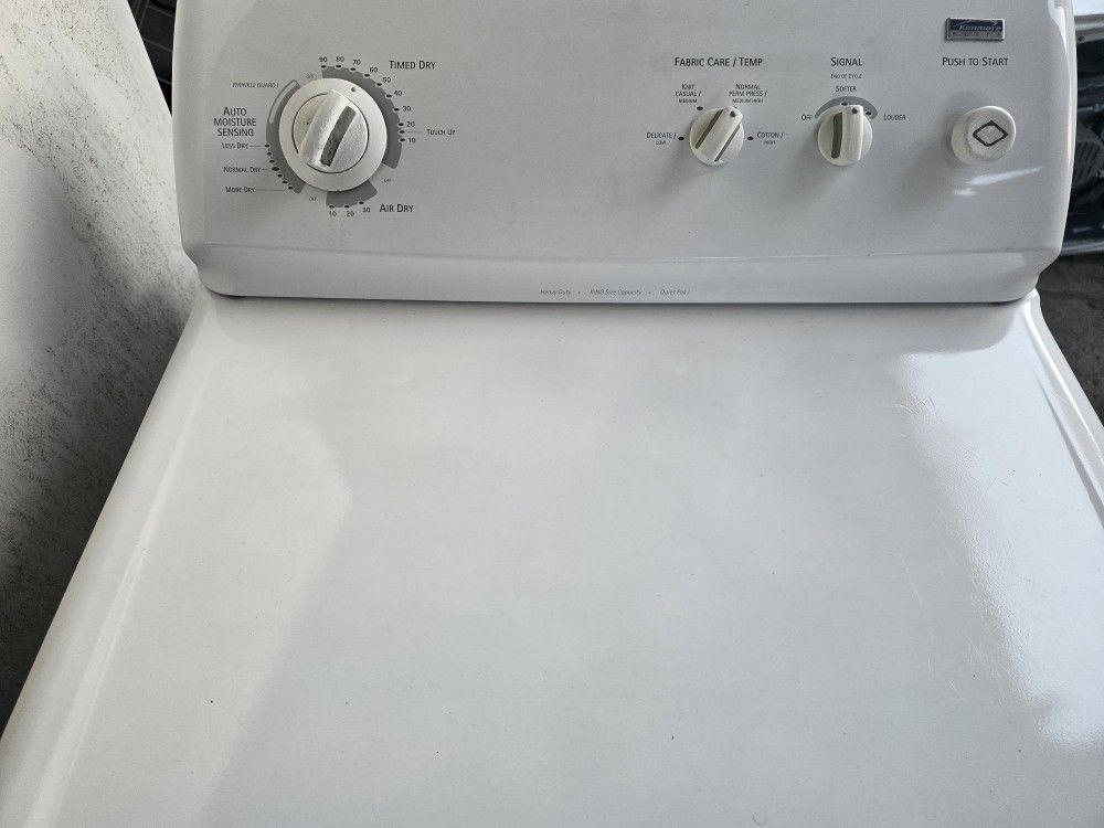 Kenmore Dryer King Size Capacity And Heavy Duty Works Excellent