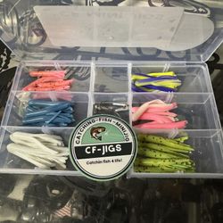 CF (catch Fish ) Bait Kits. Hook Yo Style Trout Baits. With Jig Heads. 