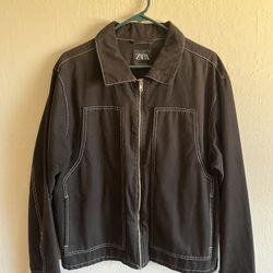 Double Stitched Jean Jacket Sz -XL Fits Like A Large 