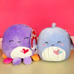 Squishmallows 5" Valentine 2022 set of 2