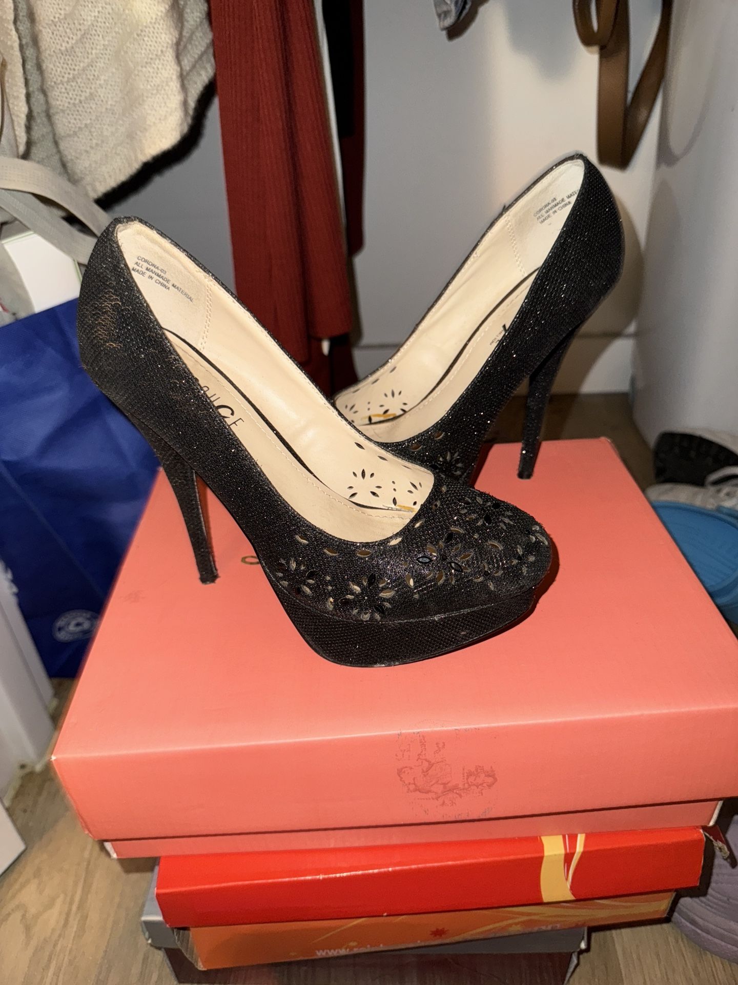 Black High Heels
