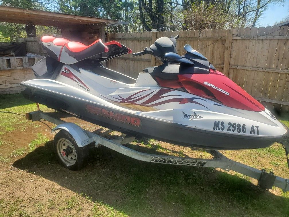 2008 Seadoo gti rotex stroke hours 156 Seadoo