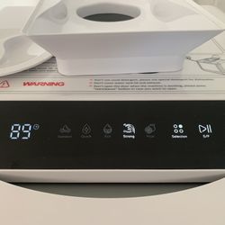 Hermitlux Portable Dishwasher Countertop, 5 Washing Programs Mini Dishwasher with 5-Liter Water Tank