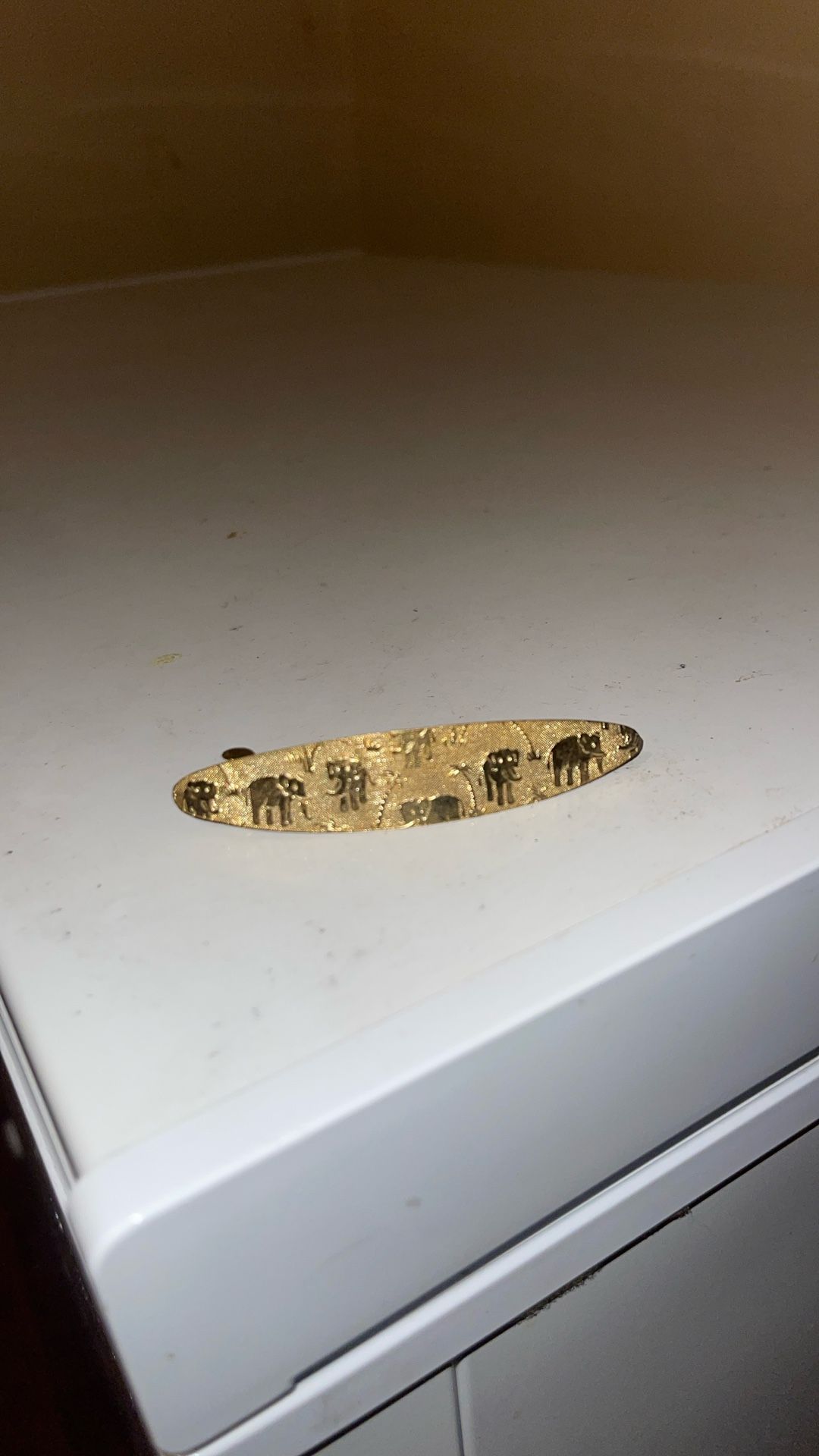 Golden Hair Clip