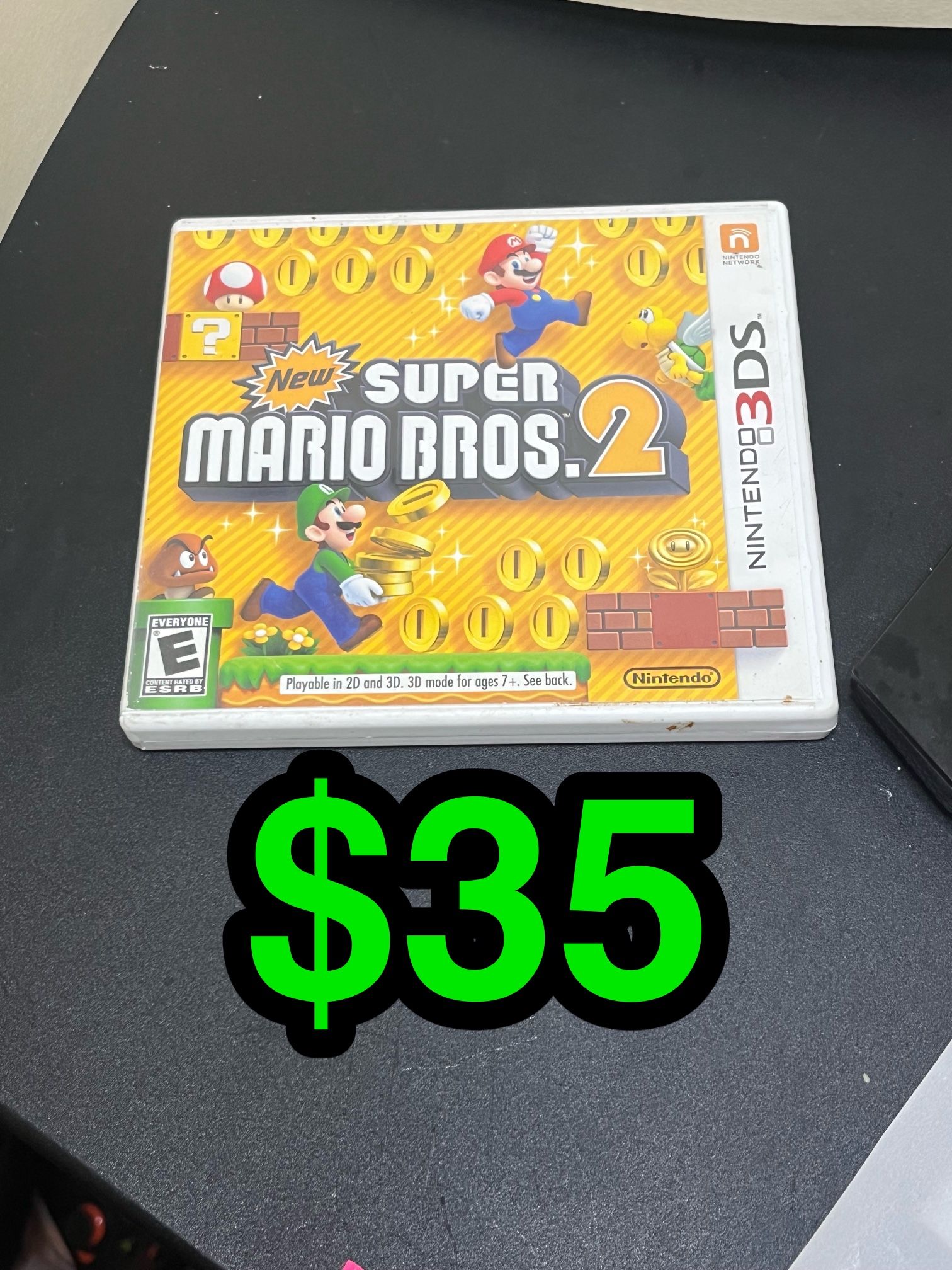 🎮✨ New Super Mario Bros. 2 • Nintendo 3DS • Great Condition ✨🎮  . . . . . . . . . . . . . . . . . . . . . . . . . . . . . . . . . . . . . . . . . . 