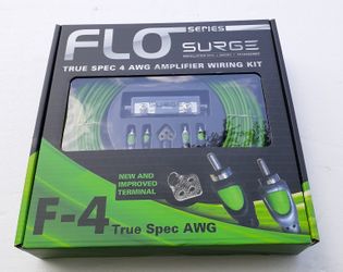 NEW! 4 gauge amp kit