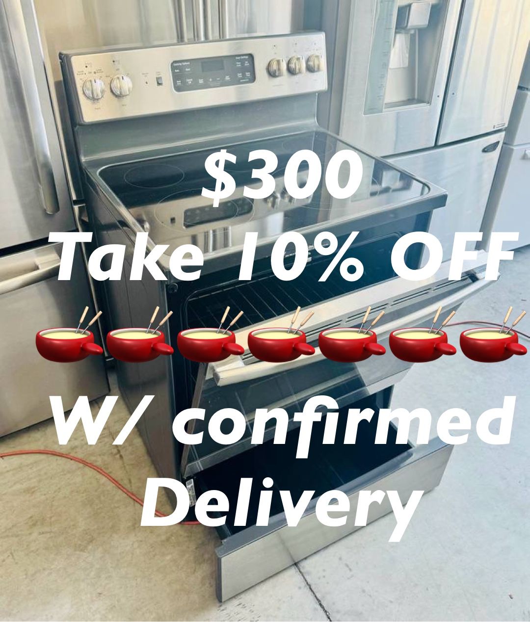 Kitchen Glass Top Convection Oven Like New Free Local Delivery