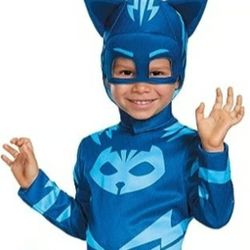 GENUINE Disguise Catboy 2PC Official PJ Masks Costume Jumpsuit 3T-4T