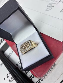Men’s cluster ring