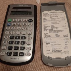 TI36 X SOLAR Calculator 