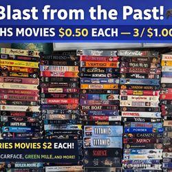 TONS of VHS