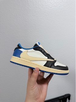 Jordan retro 1 low fragment Travis Scott