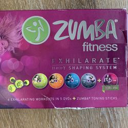 Zumba Fitness Exhilaration Body Shaping System 5 DVD Set