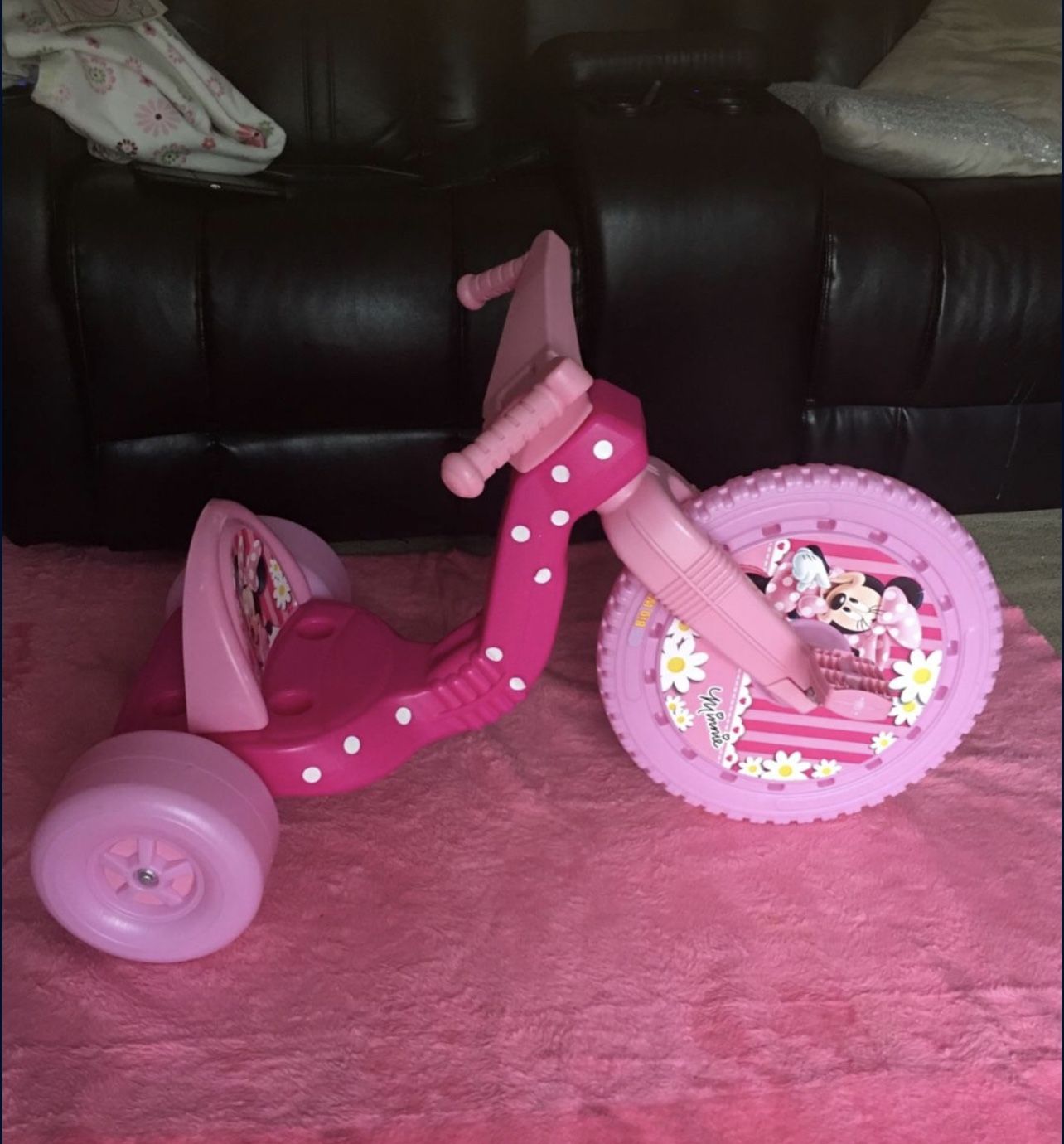 Pink Minnie Mouse 3wheel Bike