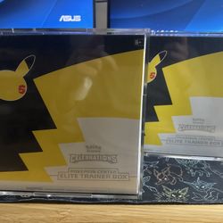 Pokemon Center Celebrations Etb With Acrylic Case