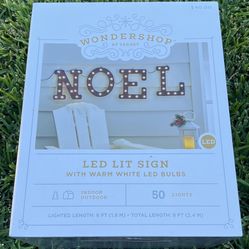 LED LIT SIGN