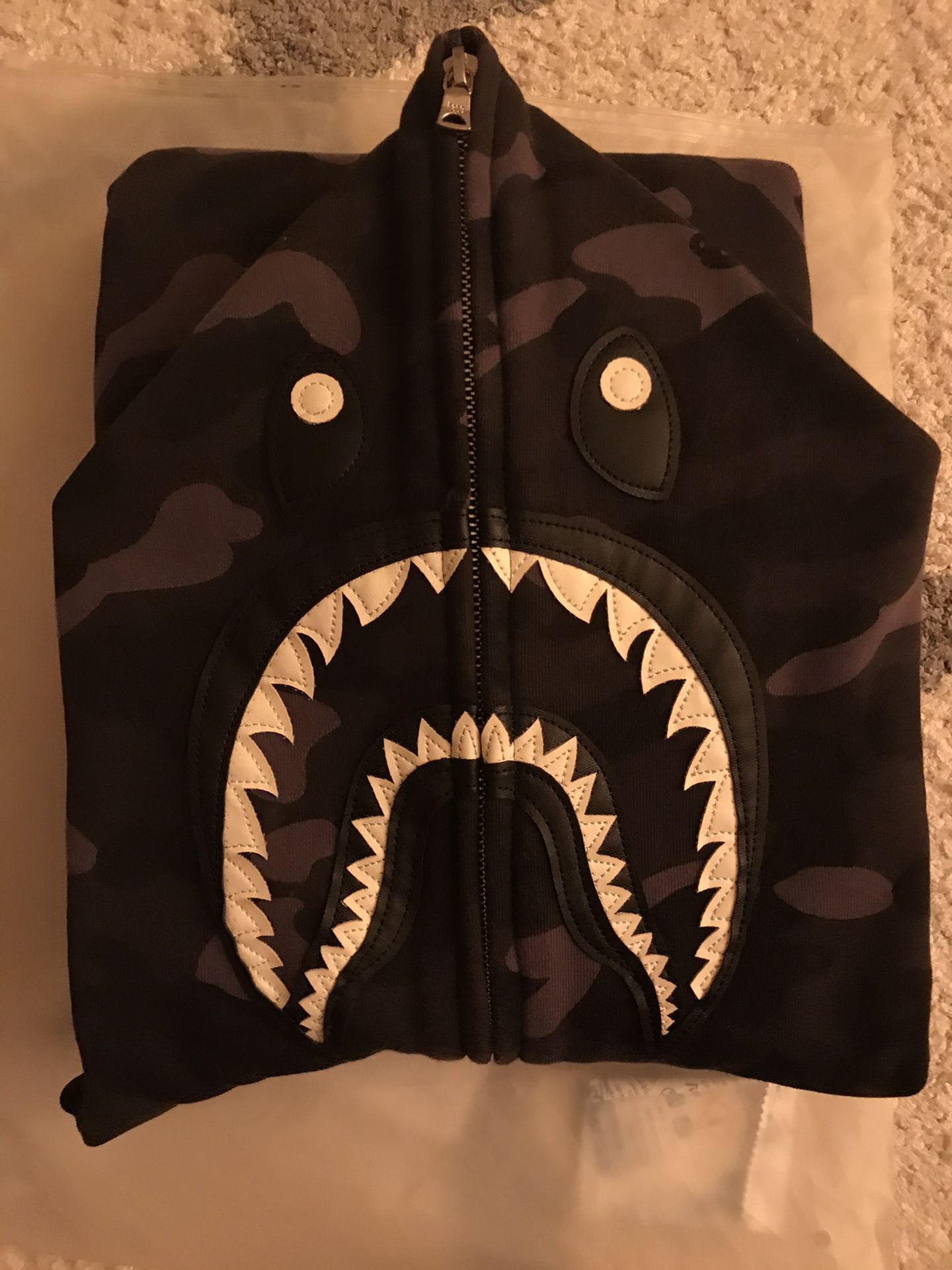 Bape x neighborhood hoodie Large pretty much new $1200 obo or trade Travis j1s %1000 authentic