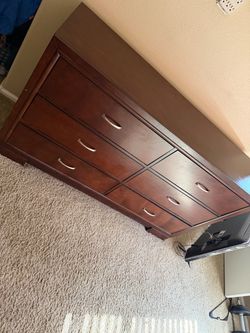 MOVE OUT SALE: Espresso Brown Dresser