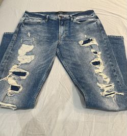 Men’s Hudson Distressed Jeans 38