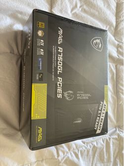 MSI MAG A750GL PCIE5 – 750W POWER SUPPLY (NEW)