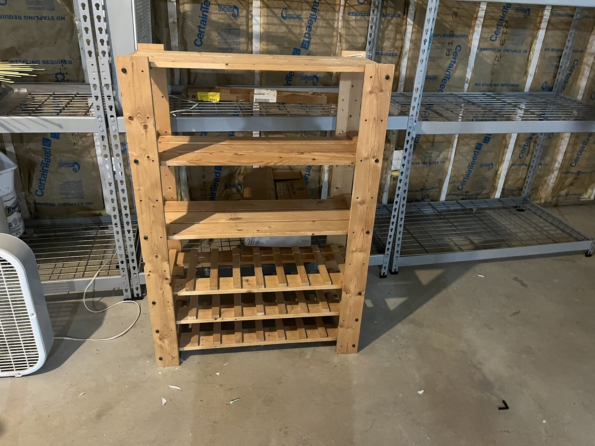 Wooden Wine Rack