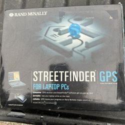 Rand McNALLY Street Finder Deluxe Travel Navigation Software Magellan GPS 
