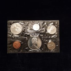 1966 Silver Canada Uncirculated Coins 