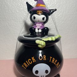 Kuromi Cauldron Ceramic Jar Halloween Sanrio