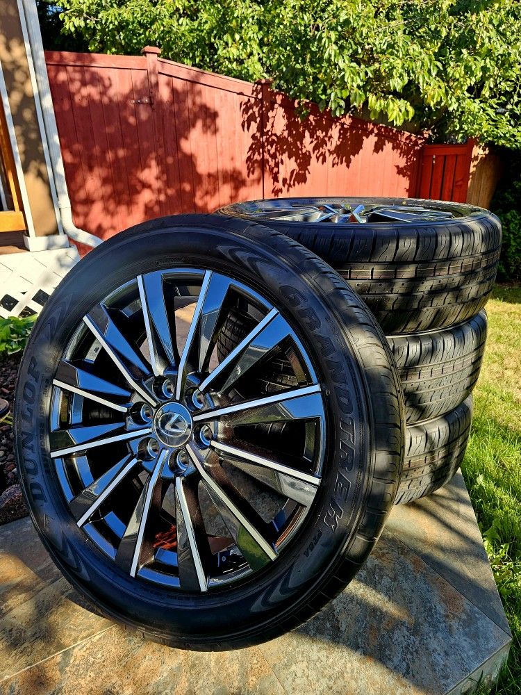 Lexus GX550 22 Inch Wheels Rims OEM Set