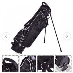 Golf Stand Cart With 4 Way Divider
