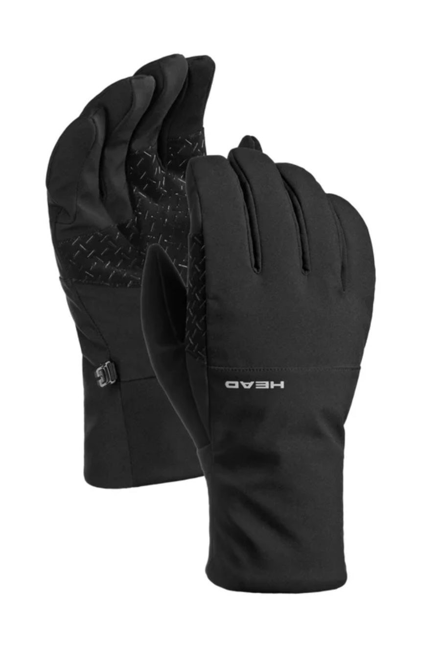 HEAD Men’s Waterproof Hybrid Gloves Black Large 