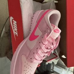 Pink Nike Dunk Low