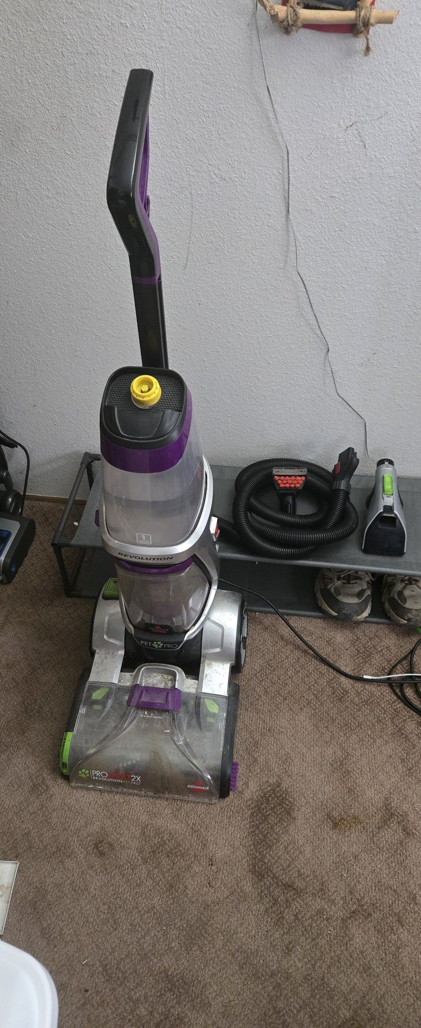 BISSELL PowerForce Pet XL Upright Deep Carpet Cleaner,