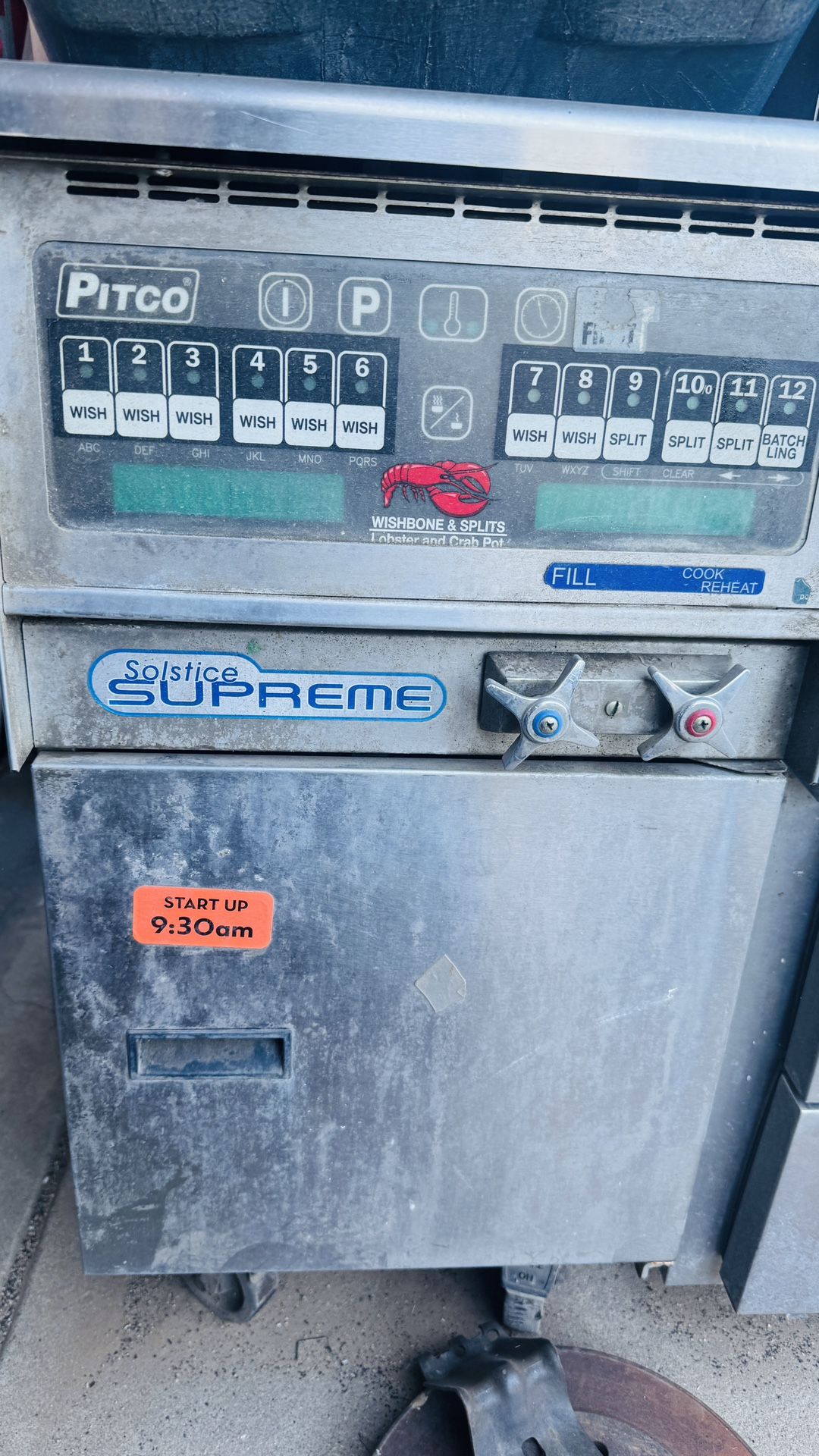 itco Solstice Supreme Commercial Pasta Cooker (Programmable)