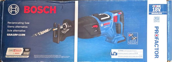 Boach 18v reciprocating saw (sawzall)