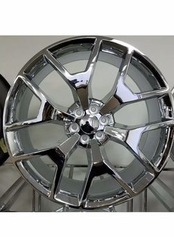 28/10✨6 lugs💫4 new wheels 💫Chrome