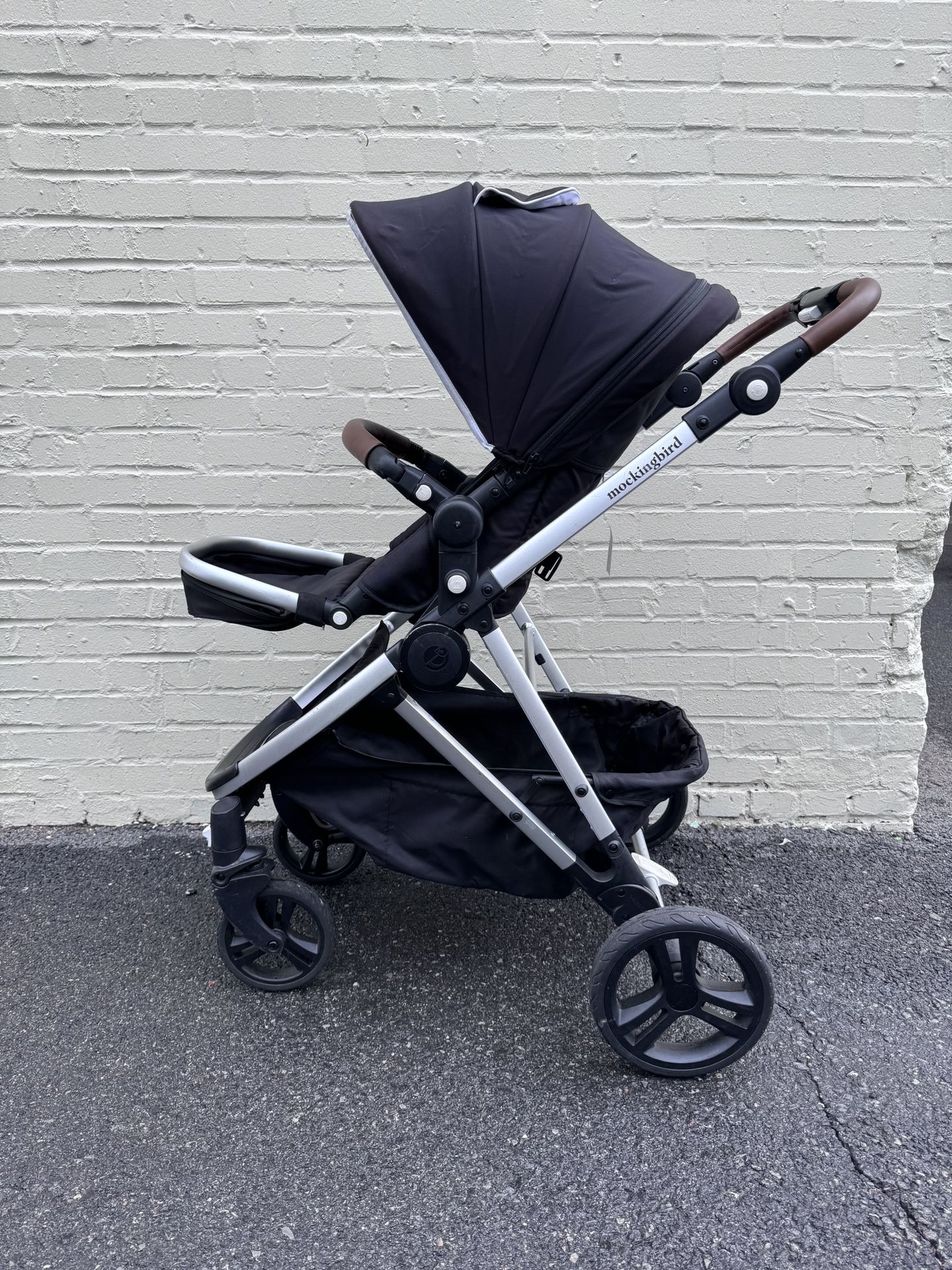 Mockingbird single to double stroller