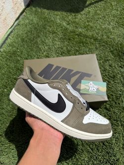 Jordan 1 Low Medium Olive