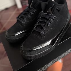 JORDAN 3 BLACK CAT 🐈‍⬛ SIZE 10