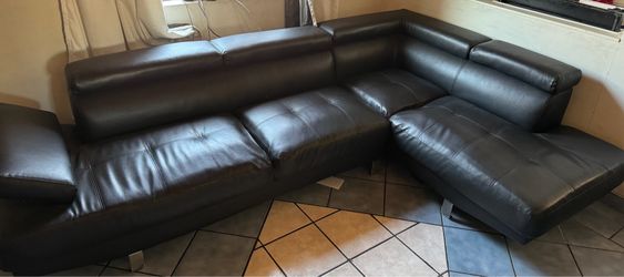 Black sofa