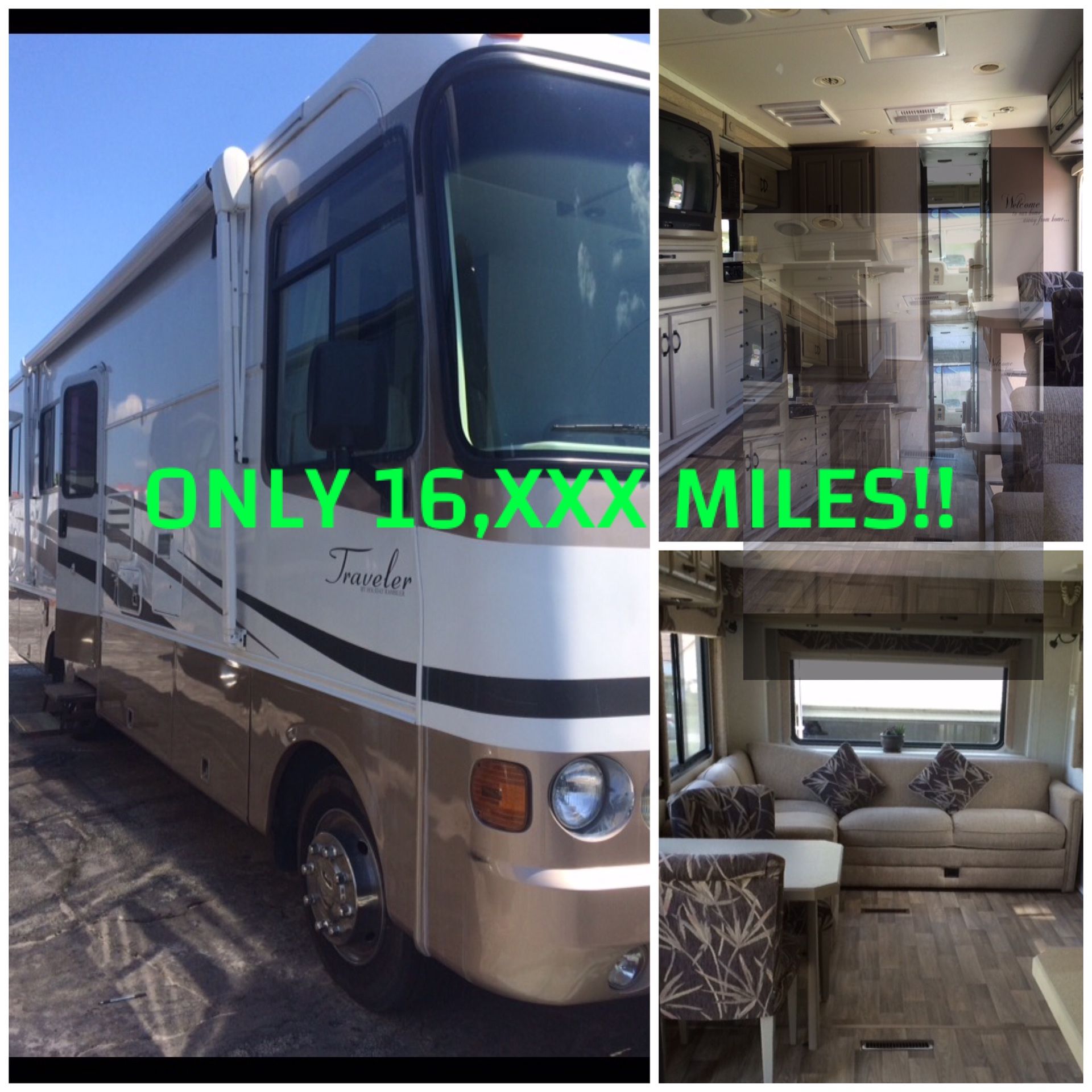 REDUCED!! 2003 Holiday Rambler Traveler only 16k miles!