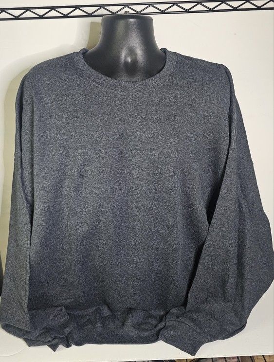 Athletic Works Fleece Crew Sweatshirt Mens 4XL (58-60)