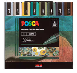 Posca Paint Pens Earth Tones