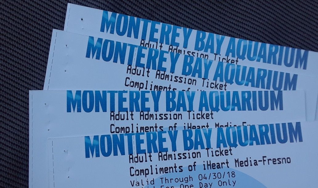 Monterey Bay Aquarium Tickets